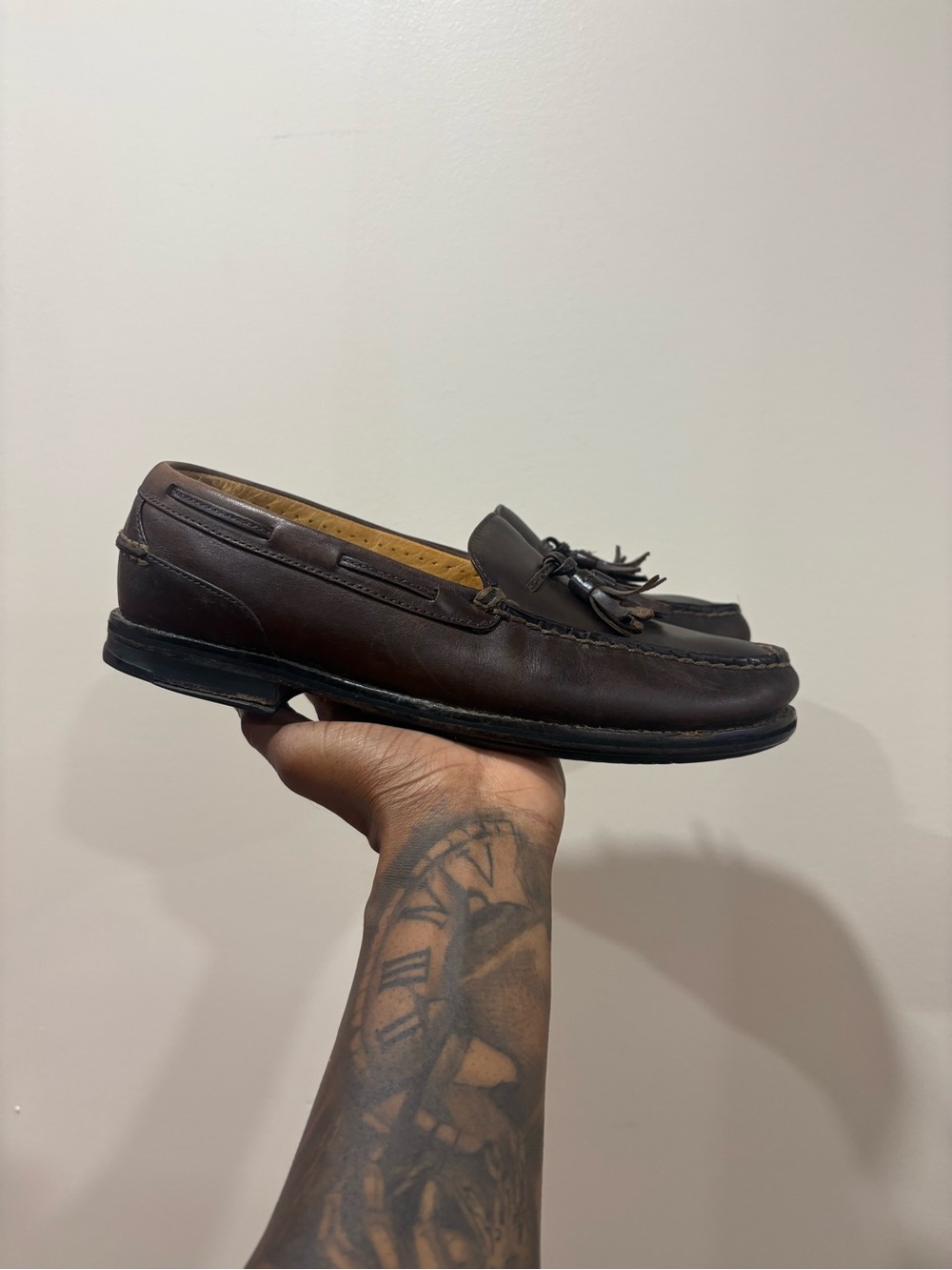 Classic Sperry Leather Tassel Loafers